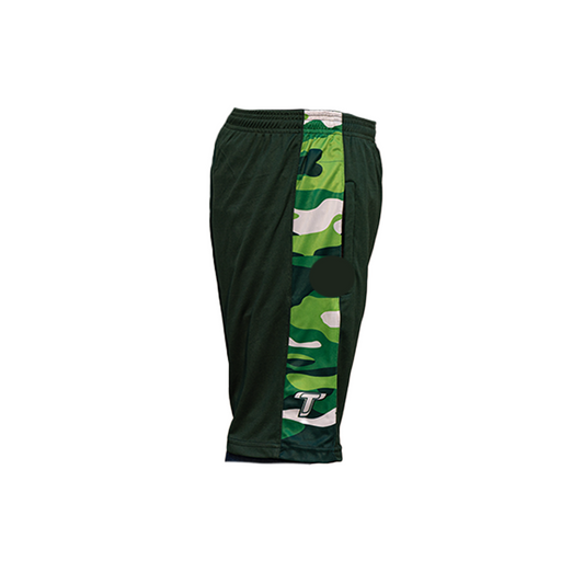 Green Camouflage Shorts