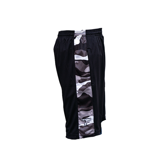 Black Camouflage Shorts